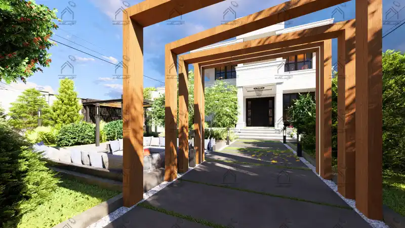 طراحی محوطه و فضای سبز در شیراز