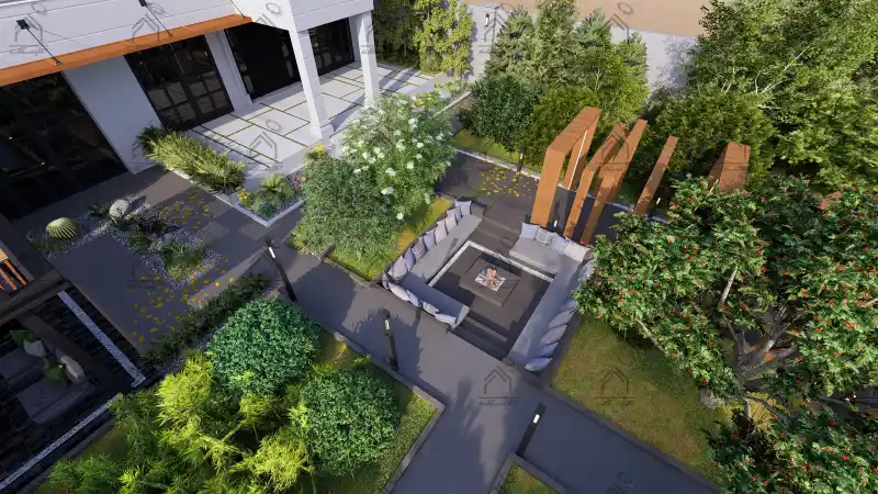 طراحی محوطه و فضای سبز در شیراز