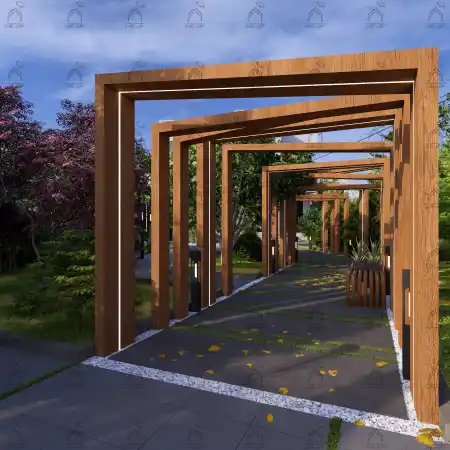 طراحی محوطه و فضای سبز در شیراز