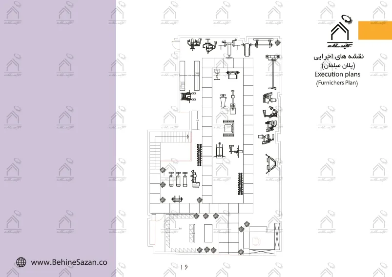 پورتفولیو طراحی و معماری باشگاه ورزشی