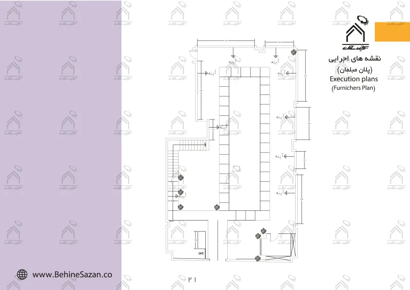پورتفولیو طراحی و معماری باشگاه ورزشی