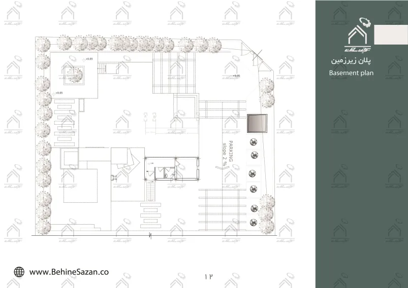 پورتفولیو طراحی و معماری باغ ویلا
