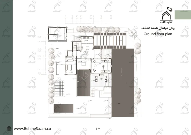 پورتفولیو طراحی و معماری باغ ویلا