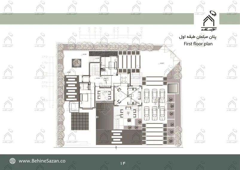 پورتفولیو طراحی و معماری باغ ویلا