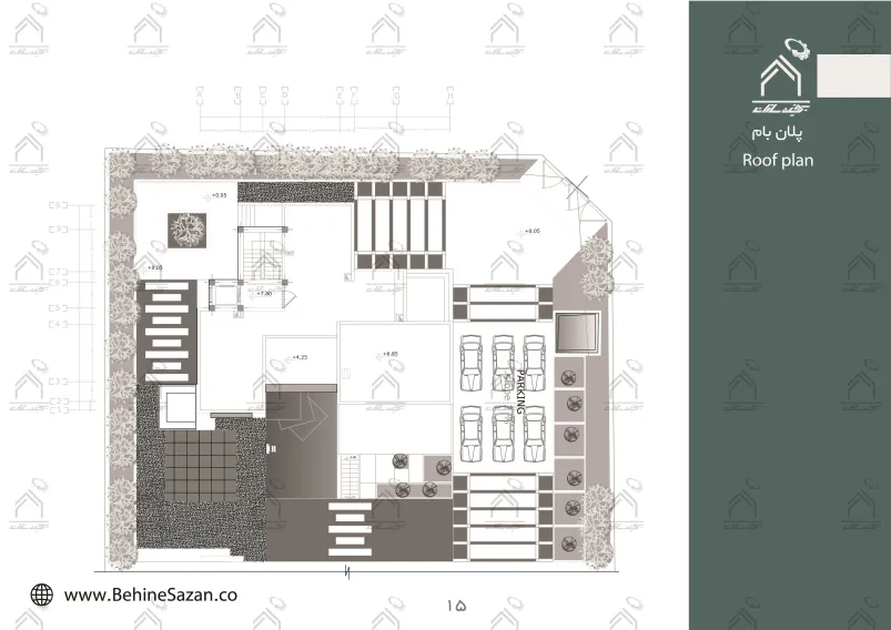 پورتفولیو طراحی و معماری باغ ویلا