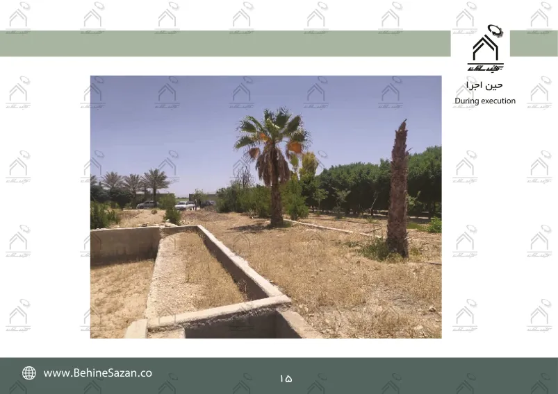 پورتفولیو طراحی و معماری باغ ویلا