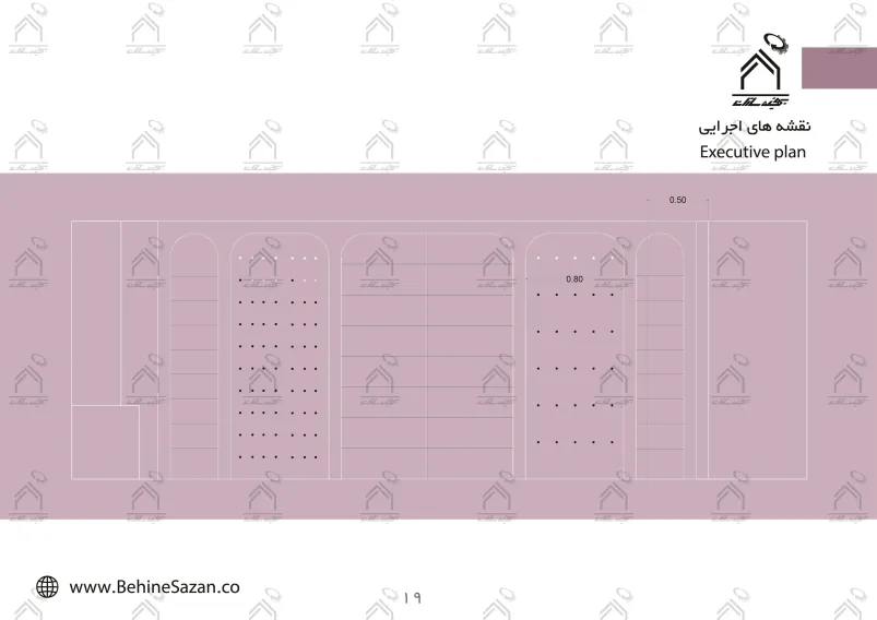 پورتفولیو طراحی و معماری دکور فروشگاه لوازم آرایشی