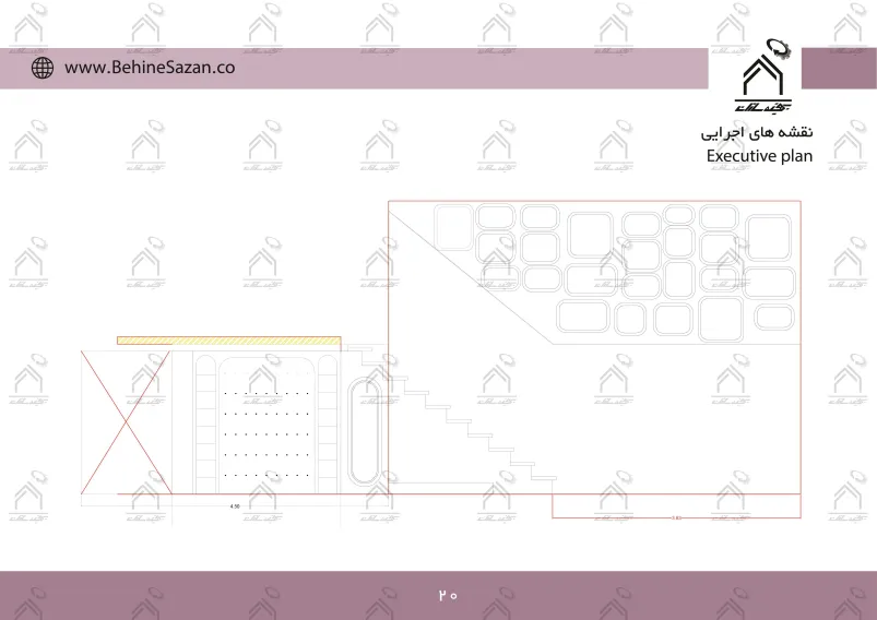 پورتفولیو طراحی و معماری دکور فروشگاه لوازم آرایشی