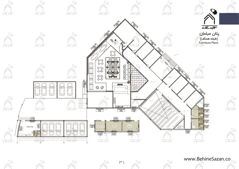 پورتفولیو طراحی و معماری کافه رستوران