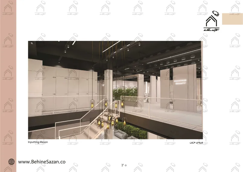 پورتفولیو طراحی و معماری دکور سالن زیبایی