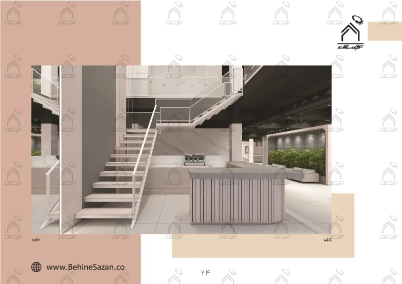 پورتفولیو طراحی و معماری دکور سالن زیبایی