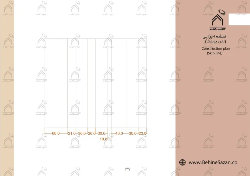 پورتفولیو طراحی و معماری دکور سالن زیبایی