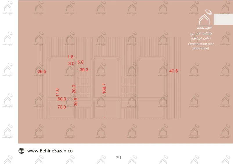 پورتفولیو طراحی و معماری دکور سالن زیبایی