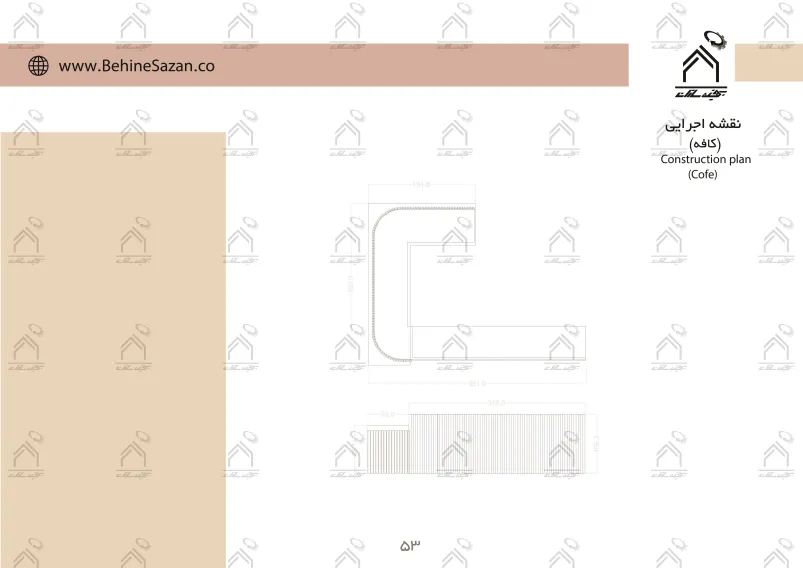 پورتفولیو طراحی و معماری دکور سالن زیبایی