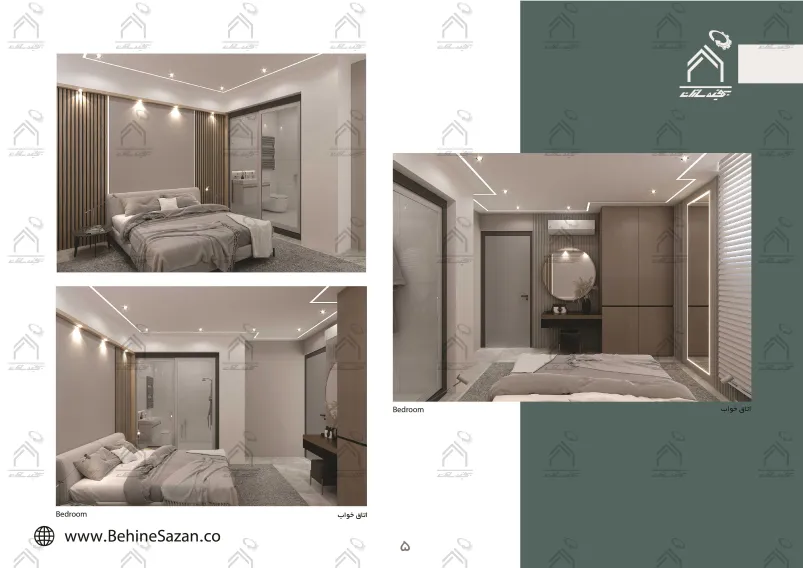 پورتفولیو طراحی و معماری باغ ویلا