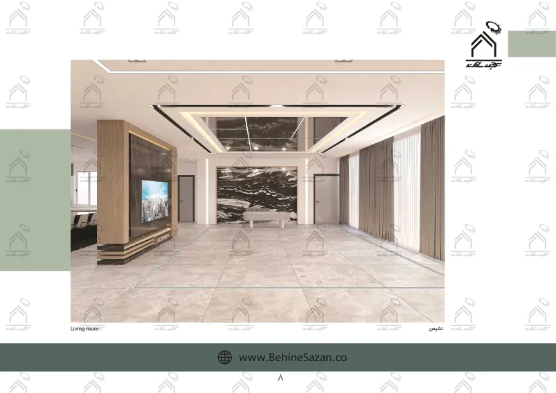 پورتفولیو طراحی و معماری باغ ویلا