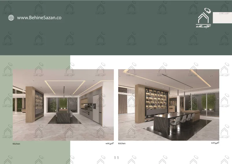 پورتفولیو طراحی و معماری باغ ویلا