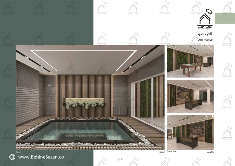 پورتفولیو طراحی و معماری باغ ویلا