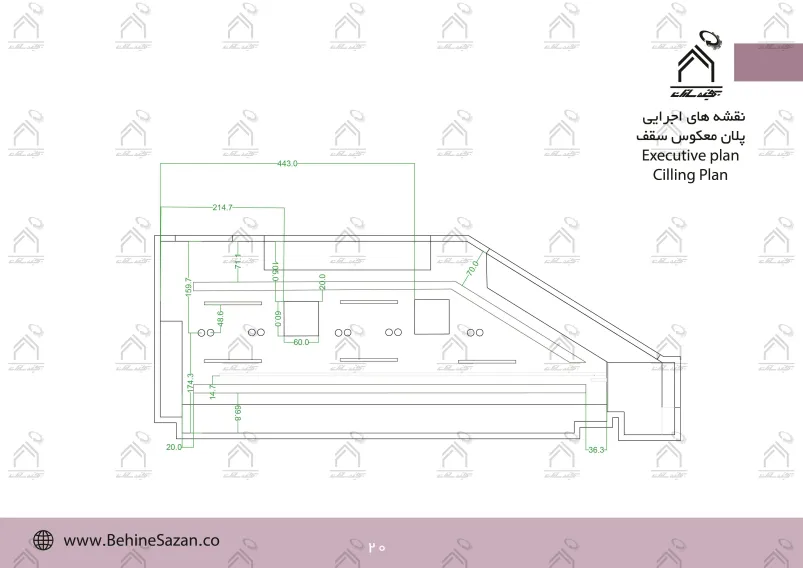 پورتفولیو طراحی و معماری دکور فروشگاه پوشاک