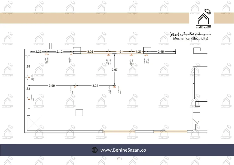 پورتفولیو طراحی و معماری داخلی رستوران