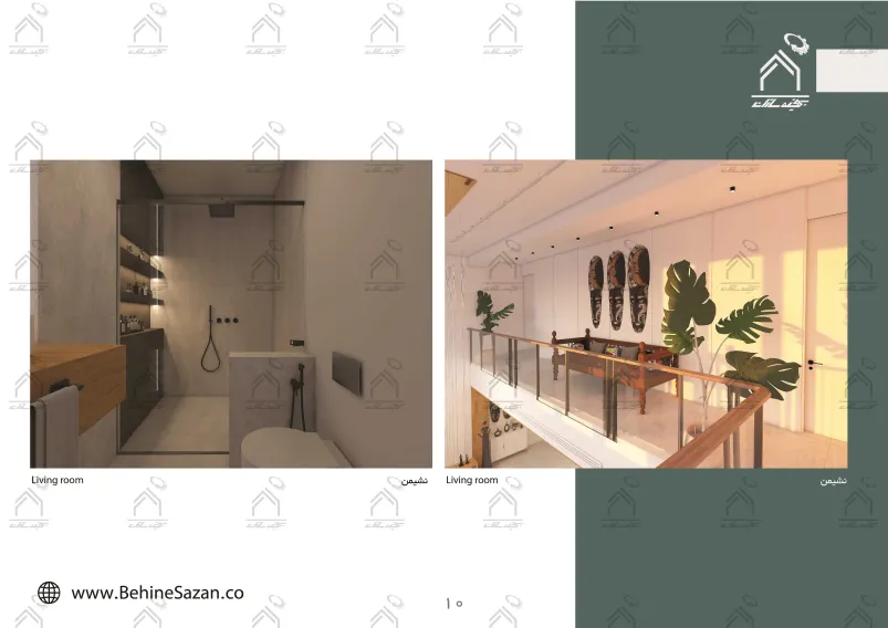 پورتفولیو طراحی و معماری باغ ویلا