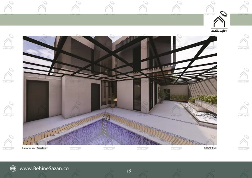 پورتفولیو طراحی و معماری باغ ویلا