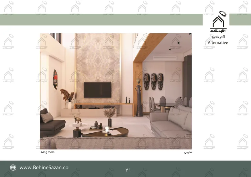 پورتفولیو طراحی و معماری باغ ویلا