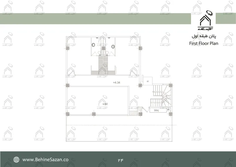 پورتفولیو طراحی و معماری باغ ویلا