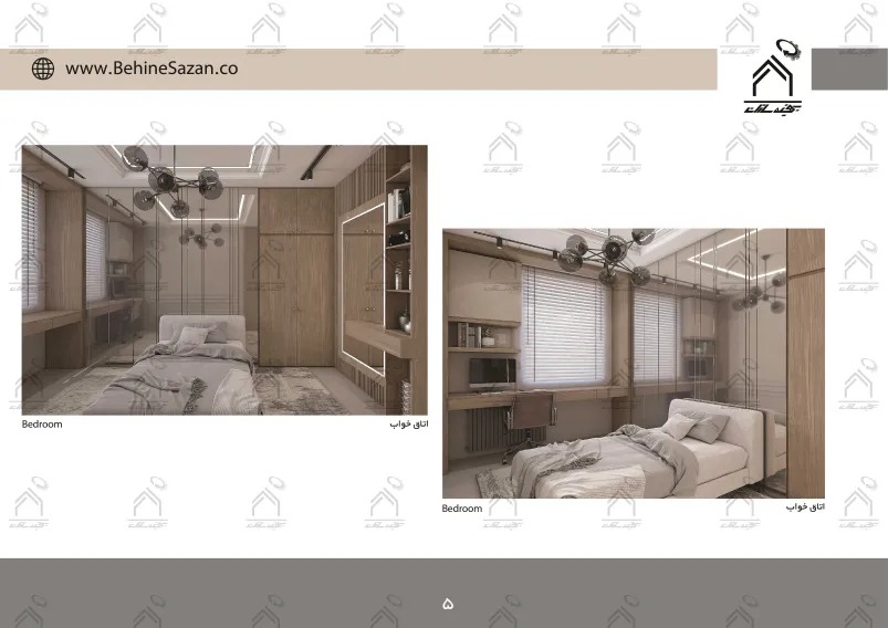 پورتفولیو طراحی و معماری دکوراسیون داخلی