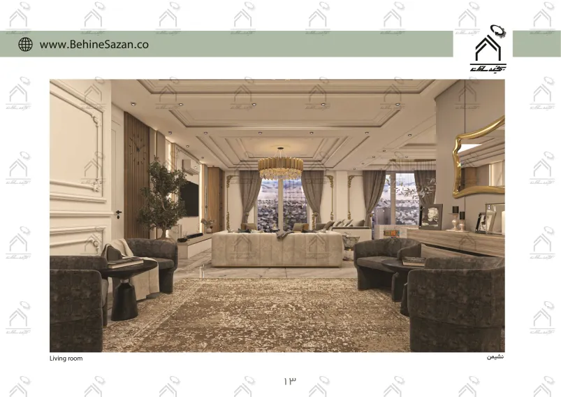 پورتفولیو طراحی و معماری باغ ویلا