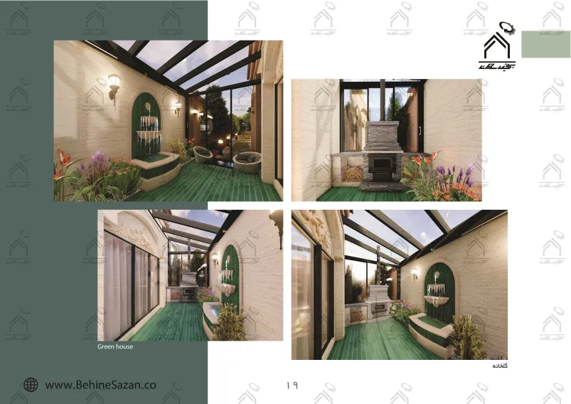 پورتفولیو طراحی و معماری باغ ویلا