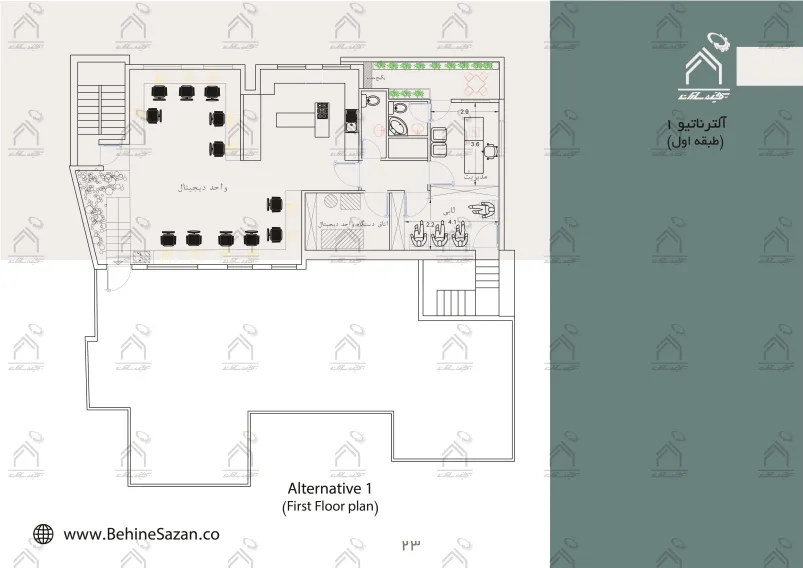 پورتفولیو طراحی و معماری لابراتور دندانسازی
