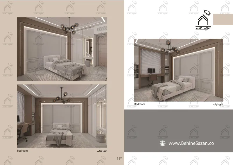 پورتفولیو طراحی و معماری دکوراسیون داخلی