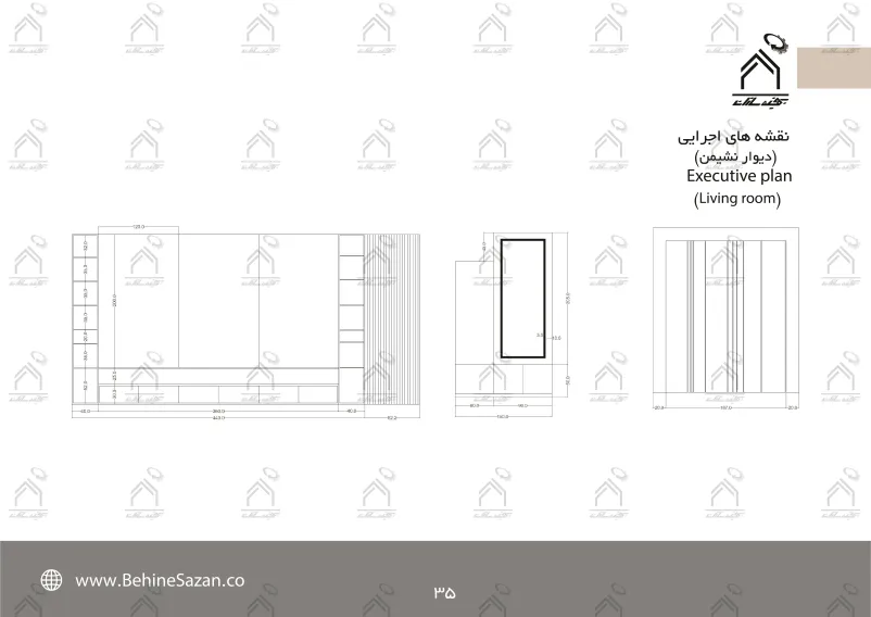 پورتفولیو طراحی و معماری دکوراسیون داخلی