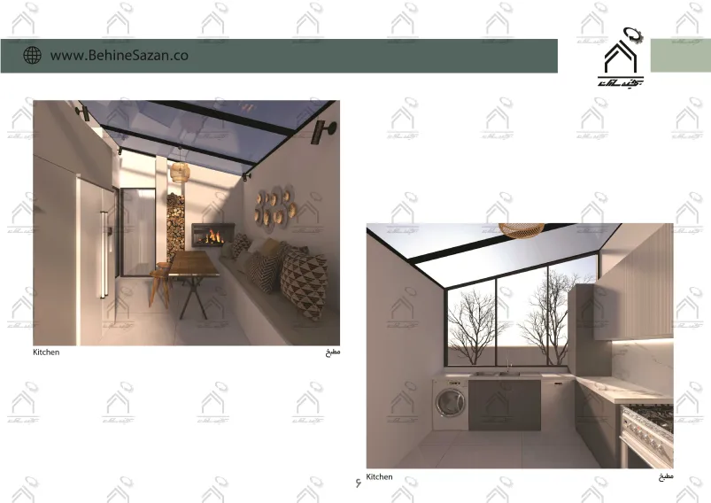 پورتفولیو طراحی و معماری باغ ویلا