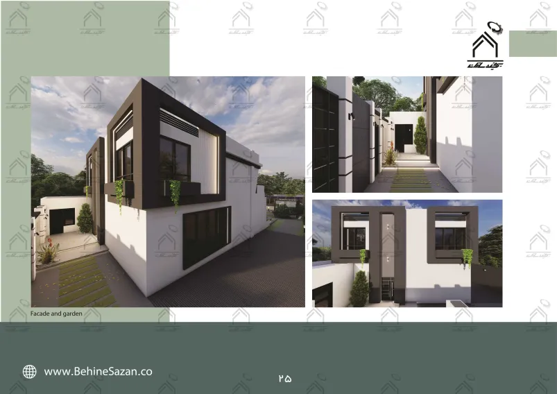 پورتفولیو طراحی و معماری باغ ویلا