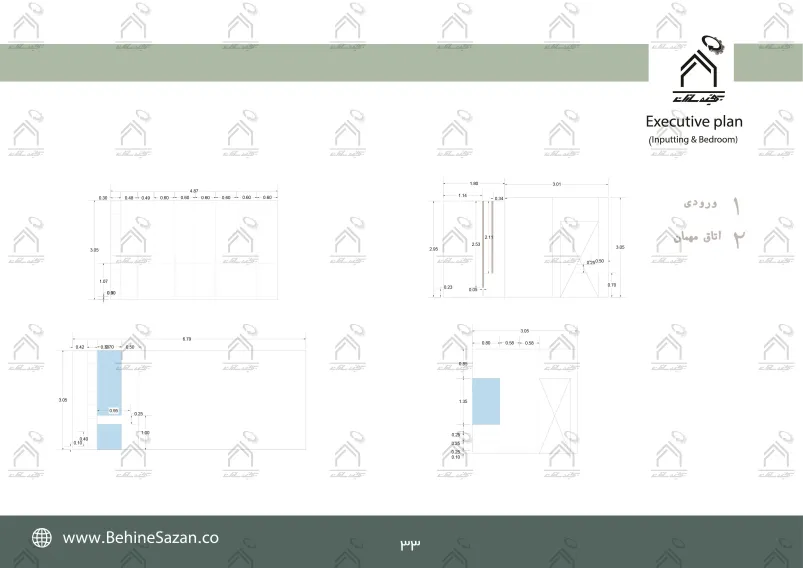 پورتفولیو طراحی و معماری باغ ویلا
