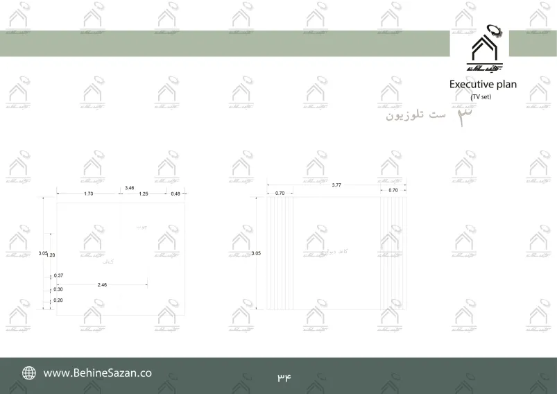 پورتفولیو طراحی و معماری باغ ویلا