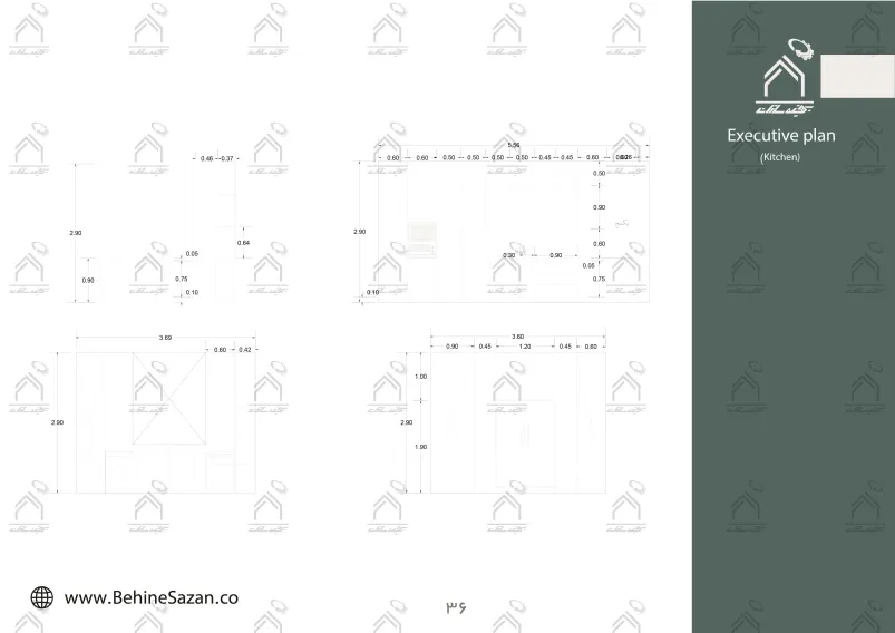 پورتفولیو طراحی و معماری باغ ویلا