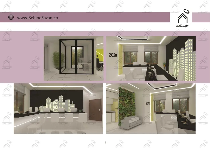 پورتفولیو طراحی و معماری بنگاه املاک