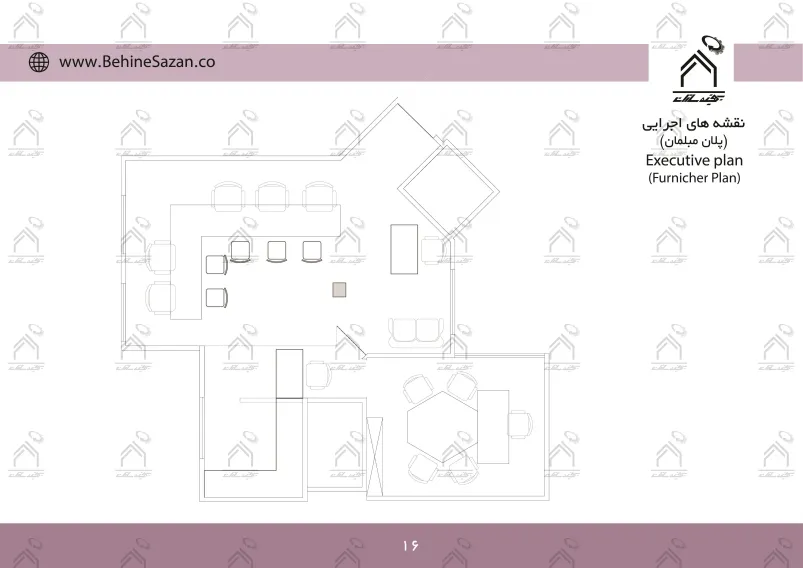 پورتفولیو طراحی و معماری بنگاه املاک