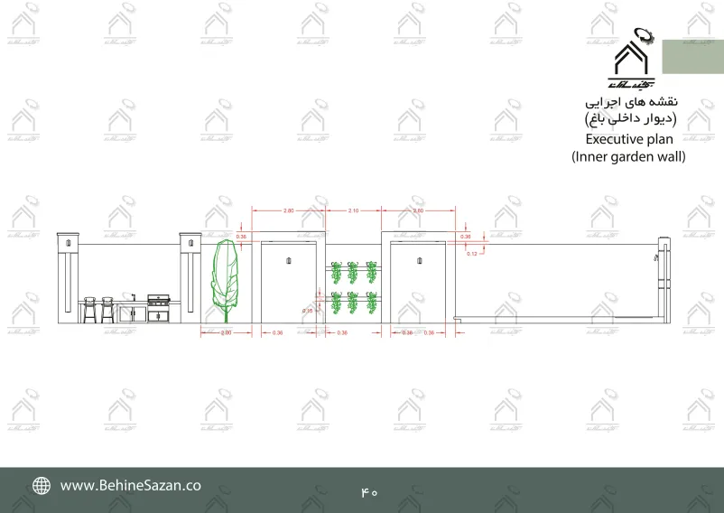 پورتفولیو طراحی و معماری باغ ویلا