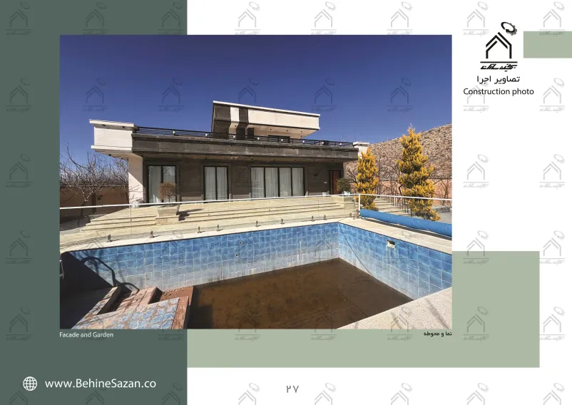 پورتفولیو طراحی و معماری باغ ویلا