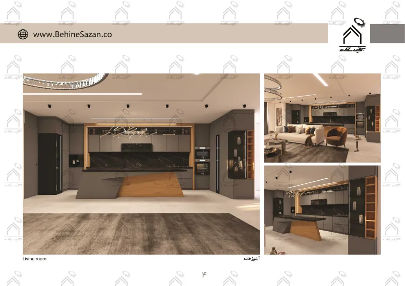 پورتفولیو طراحی و معماری دکوراسیون داخلی