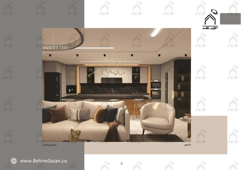 پورتفولیو طراحی و معماری دکوراسیون داخلی