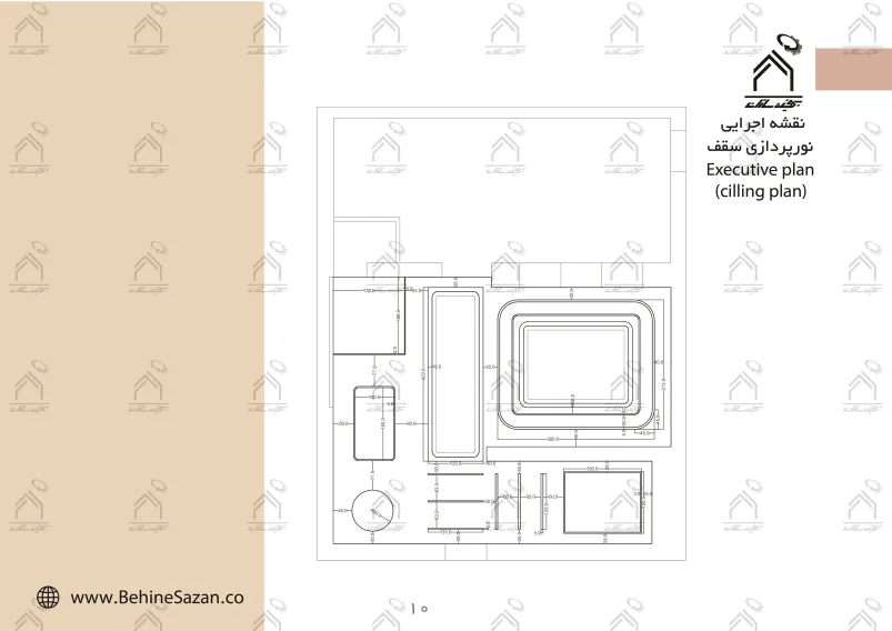 پورتفولیو طراحی و معماری سالن زیبایی