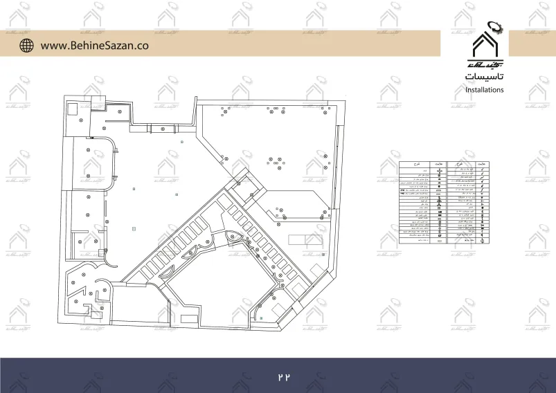 پورتفولیو طراحی و معماری کافه رستوران