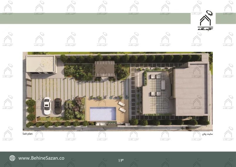 پورتفولیو طراحی و معماری باغ ویلا