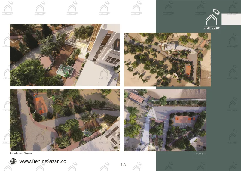 پورتفولیو طراحی و معماری باغ ویلا