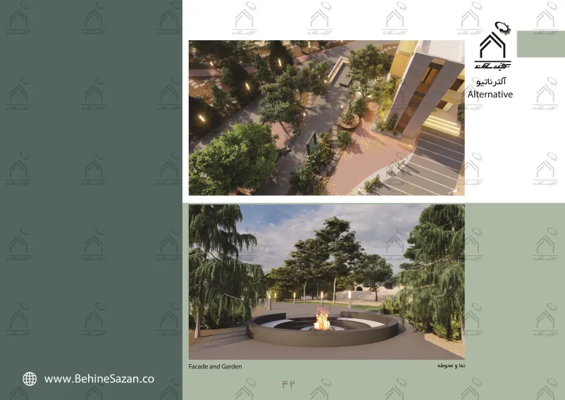 پورتفولیو طراحی و معماری باغ ویلا